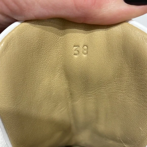 HERMES JIMMY SNEAKERS SIZE 38 - Picture 5 of 12